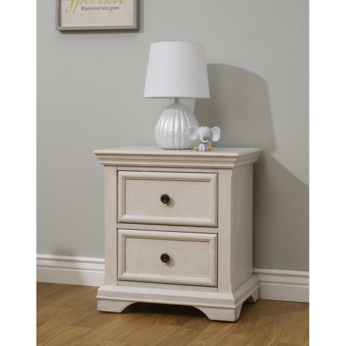Sorelle 2 Drawer Solid Wood Nightstand & Reviews | Wayfair