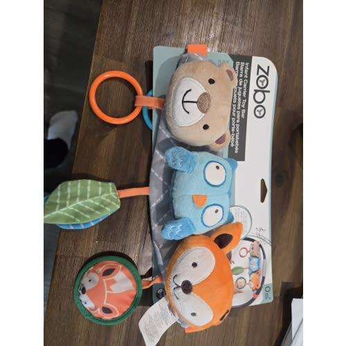 Zobo Woodland Friends Infant Carrier Toy Bar | Играландия - интернет магазин игрушек