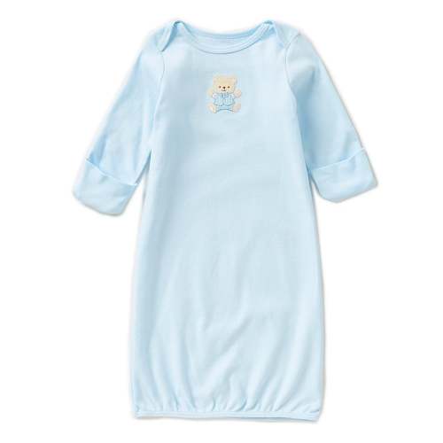 Little Me Baby Boys Newborn-3 Months Cute Bear Gown