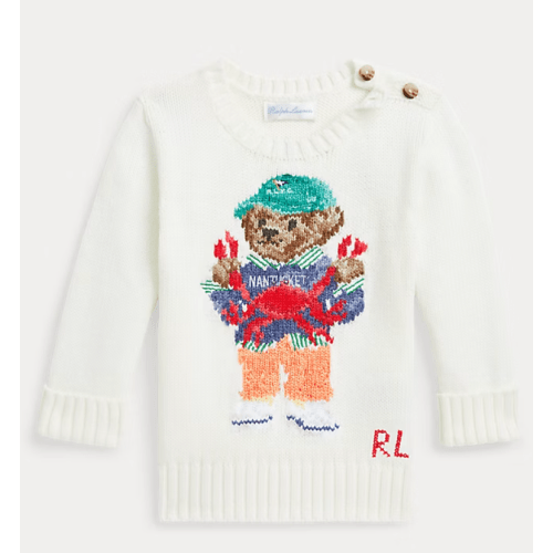 Polo Bear Cotton Sweater