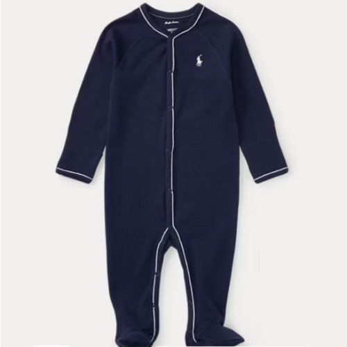 Cotton Jersey Footed Coverall | One-Pieces Baby | Ralph Lauren