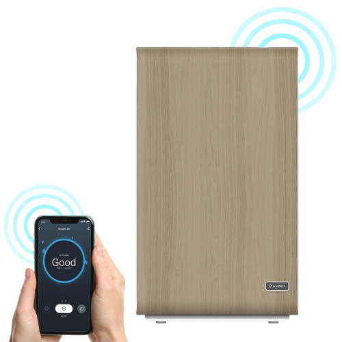 THE ASPEN Smart Air Purifier for Large Rooms (Maximum 1500 Sq.Ft), H13 True HEPA Filter with PM2.5 Sensor/Alexa & Google/App Control/ Scheduling/ Removes 99.97% Particles