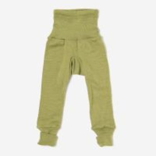 Baby trousers with waistband from Cosilana made of wool/silk in navy blue | Lila Lamb online shop