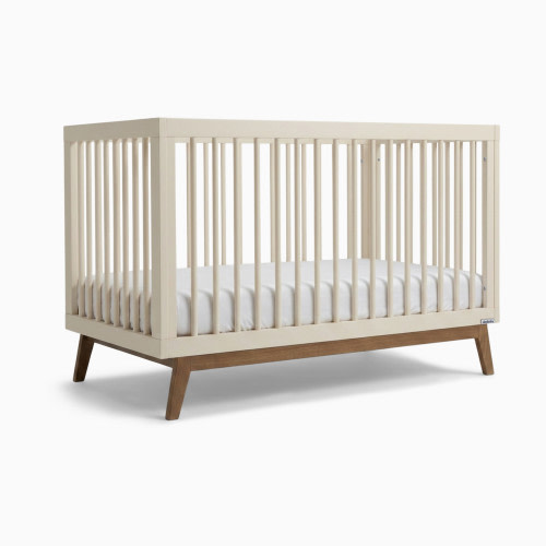 dadada Soho 3-in-1 Convertible Crib - Almond Milk/Walnut