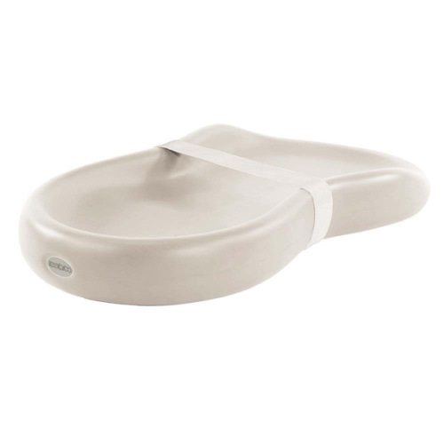 Keekaroo Peanut Changer Baby Vanilla– The Original Made in USA Easy-to-Clean Changing pad and The only Shell Over Foam, Fully Water Repellant