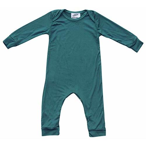 Plain Silky Long Sleeve Baby Romper
