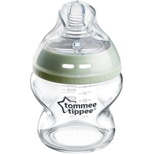 Tommee Tippee Natural Start Baby Bottles for 0m+, Pack of 3 150ml Baby Bottles, with Slow Flow Breast-Like Teat for a Natural Latch, Self-Sterilising and BPA Free, Baby Feeding Essentials : Amazon.co.uk: Baby Products