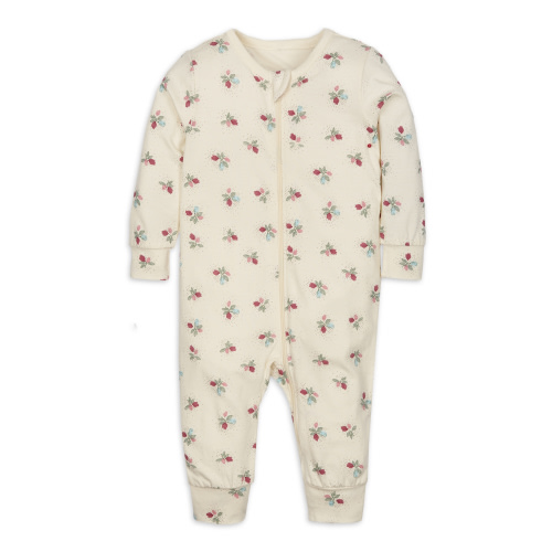 Modern Moments by Gerber Baby Unisex Super Soft Coverall, Sizes Newborn - 12 Months
