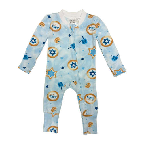 Hanukkah Cookie Flip Footie