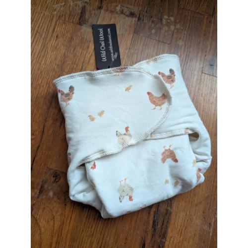 Chicken Preflat Diaper