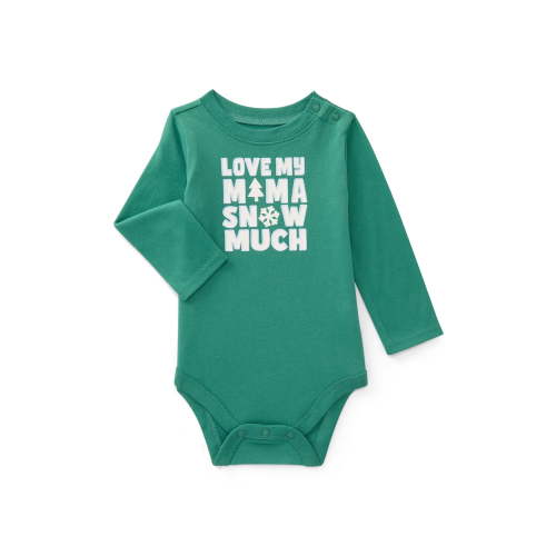 Garanimals Baby Boys Graphic Bodysuit with Long Sleeves, Sizes 0M-24M