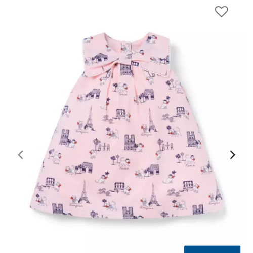 Baby Rose Icing Paris Cat Baby Parisian Cat Dress by Janie and Jack