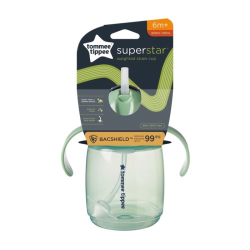 Tommee Tippee Weighted Straw Cup 300ML Assorted Colour | Sippy Cups | Baby Bunting AU