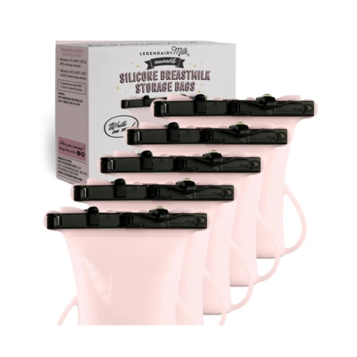 Reusable Silicone Breastmilk Storage Bags | Legendairy Milk