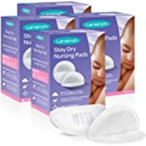 Lansinoh Stay Dry Disposable Nursing Pads for Breastfeeding, 200 count