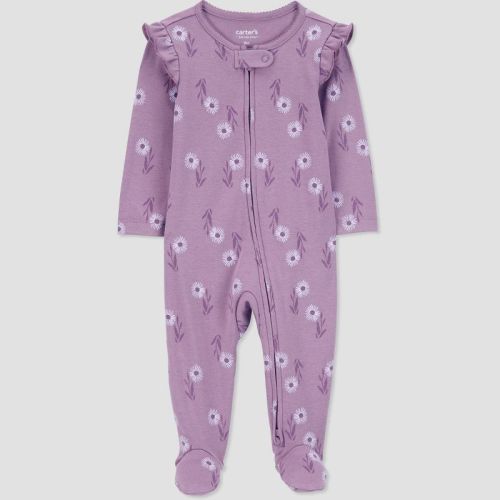 Carter's Just One You®️ Baby Girls' Sleep N' Play - Purple 3m