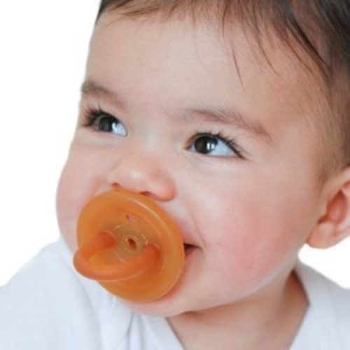 Ecopacifier Natural Rubber Pacifier Round 0-6m (1pk) - 1 Count (Pack of 1)