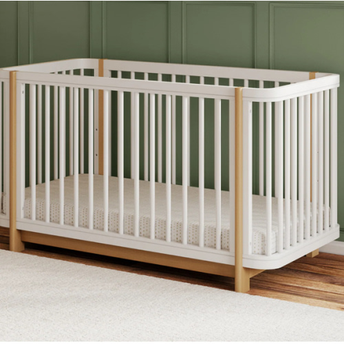 The Milan Crib: 3-in-1 Convertible Bassinet, Crib & Bed - Nurture&