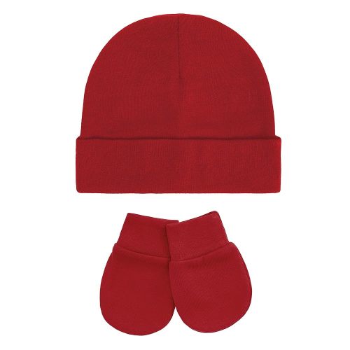 Zando Baby Hats Cotton Newborn Baby Beanie Hat and Mitten Set for Baby Boys Girls Hats 0-6 Months for Halloween and Christmas