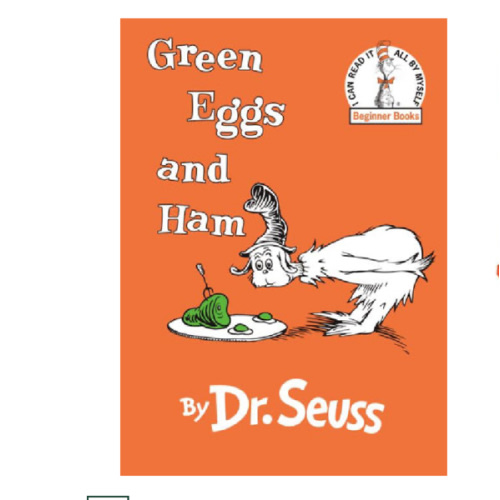 Green Eggs and Ham by Dr. Seuss, Hardcover
