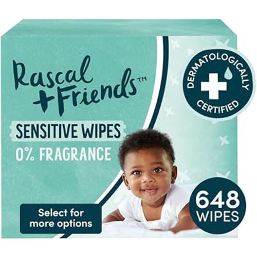 Rascal + Friends Sensitive Baby Wipes (648)
