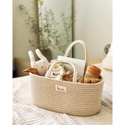 Cotton Rope Nappy Caddy Organiser – Kiin ®