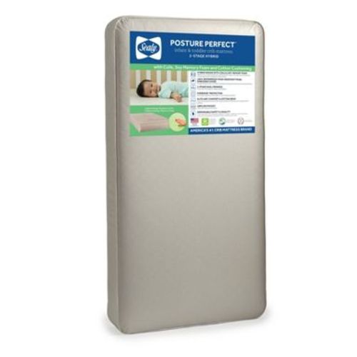 Sealy Posture Perfect 2-Stage Crib and Toddler Mattress