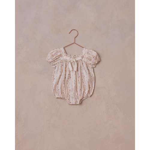 Lyla Romper | Floral Stripe – Noralee