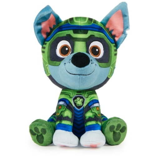 PAW Patrol: The Mighty Movie, Rocky 7-Inch Plush Toy for Kids Ages 3+