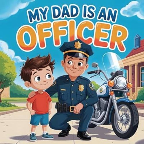 My Dad Is an police Officer: A Children’s Story About Bravery, Kindness, and Helping the Community, police books for kids 3-5