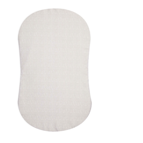 HALO - BassiNest Fitted Sheet 100% Cotton | Herringbone - cream ,