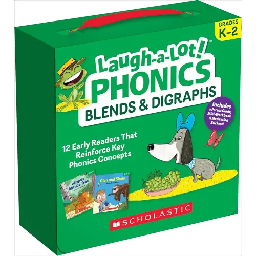 Laugh-a-Lot Phonics: Blends & Digraphs (Parent Pack): 12 Engaging Books That Teach Key Decoding Skills to Help New Readers Soar