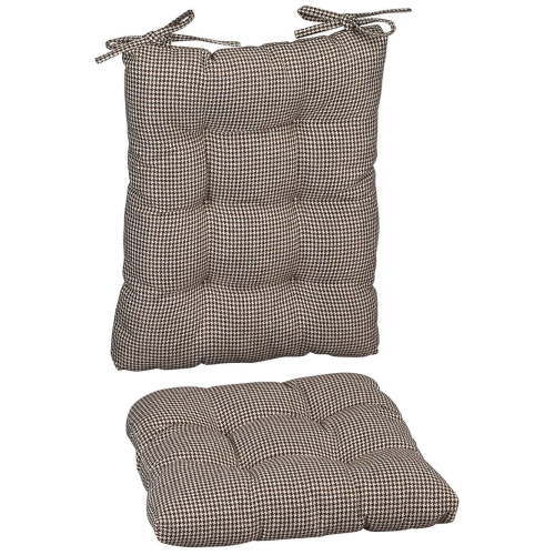 The Harlow Rocker Cushion Set by OakRidgeTM, Chocolate
