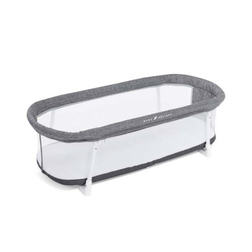 Snuggle Nest Portable Infant Bassinet - Charcoal Tweed