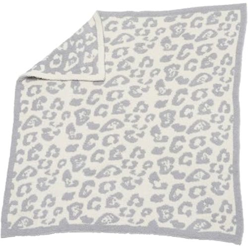 Barefoot Dreams Cozychic Barefoot in the Wild Baby Blanket - Ocean/Cream