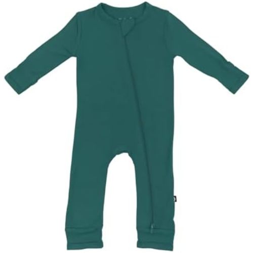KYTE BABY Unisex Rayon Made From Bamboo Zippered Rompers 0-24 Months