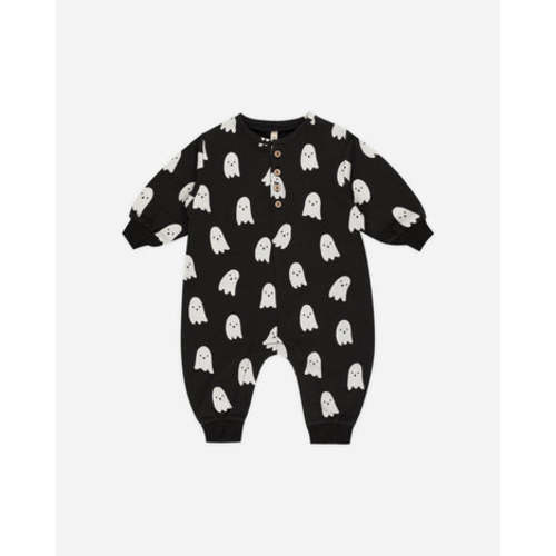 Relaxed Fleece Jumpsuit || Ghosts by Quincy Mae