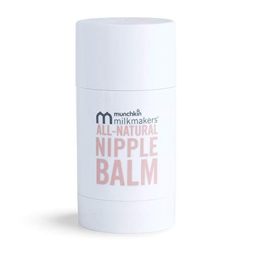 Munchkin® Milkmakers® Twist-Stick Nipple Balm, All-Natural, Lanolin-Free and Soothing for Breastfeeding Moms