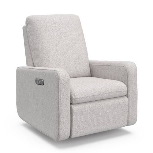 Graco Teddi Power Recliner Swivel Glider - Ivory Boucle