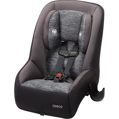 Cosco Mighty Fit 65 DX Convertible Car Seat, Heather Onyx