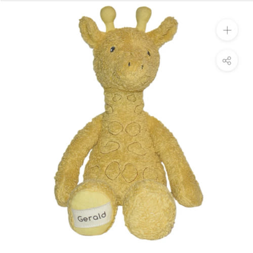 Gerald the Giraffe Organic Plush