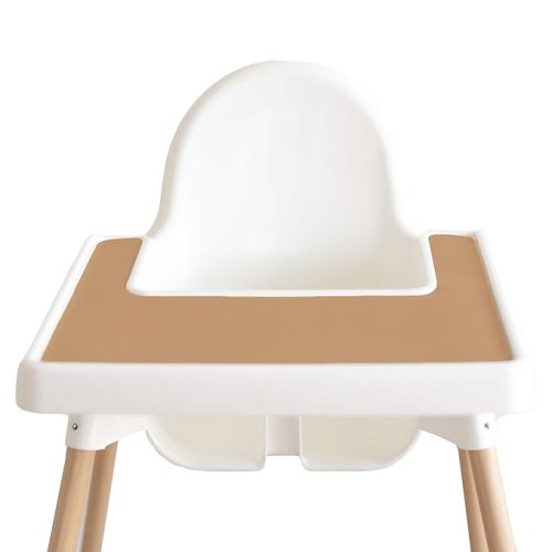 Yeah Baby Goods Placemats Compatible with IKEA Antilop High Chair (Golden Doe) - Slip-Resistant & Food-Grade Silicone High Chair Mat for High Chair Tray - Easy Clean High Chair Accessory