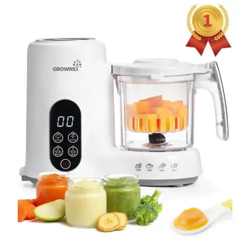 【Summer Turn-Up】Grownsy Baby Food Maker with Steam Basket, One - TikTok Shop