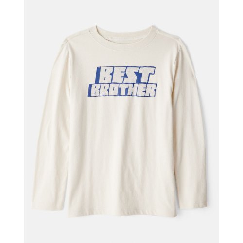 Boys Best Brother Long-Sleeve Graphic Tee - White - Carter's | Carter's