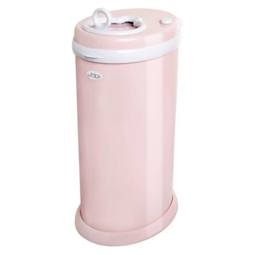 Ubbi Stainless Steel Diaper Pail - Blush Pink