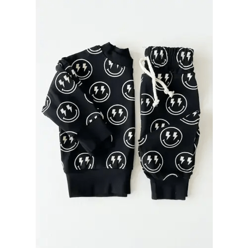 Jogger Set - Electric Smiley – Alice & Wonder
