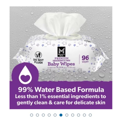 Member's Mark Premium Baby Wipes, Fragrance Free, 12 pk., 1152 Wipes - Sam's Club
