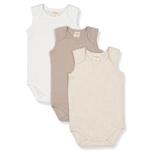 Neutral Baby 3 Pack Sleeveless Organic Cotton Bodysuit | Best&Less™ Online