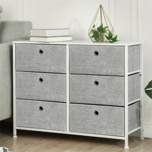 Ebern Designs Whitestone 6 Drawer 31.5" W Double Dresser & Reviews | Wayfair