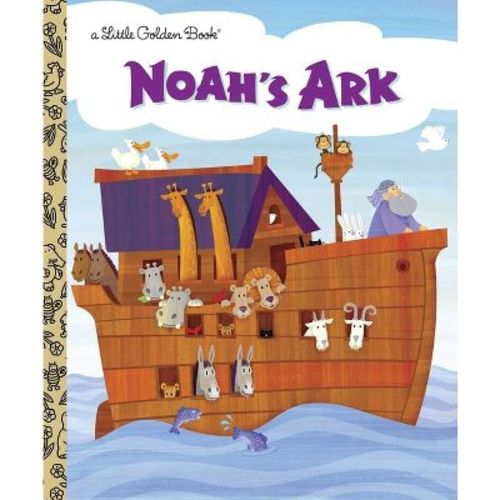 Noah's Ark - (Little Golden Book) by Barbara Shook Hazen (Hardcover)